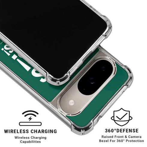 NFL New York Jets Team Motto Google Pixel 10 Clear Case